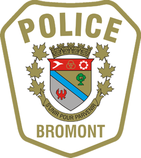 Service de police de la Ville de Bromont logo
